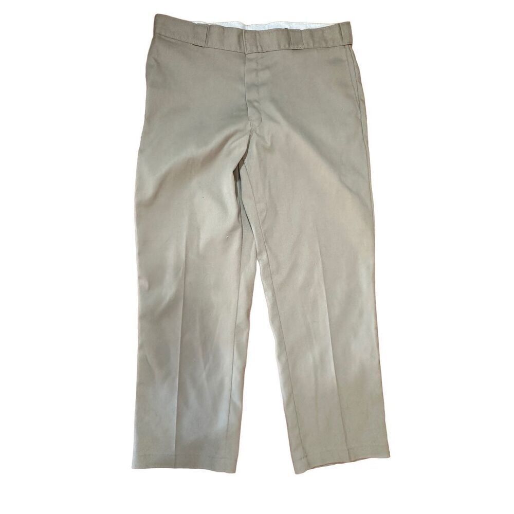 Dickies 864 Original Fit‎ Mens Khaki work pants Sz 38x30